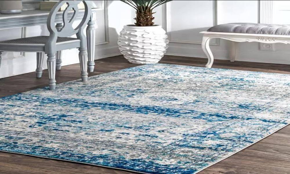 What is the material used in the making of area rugs